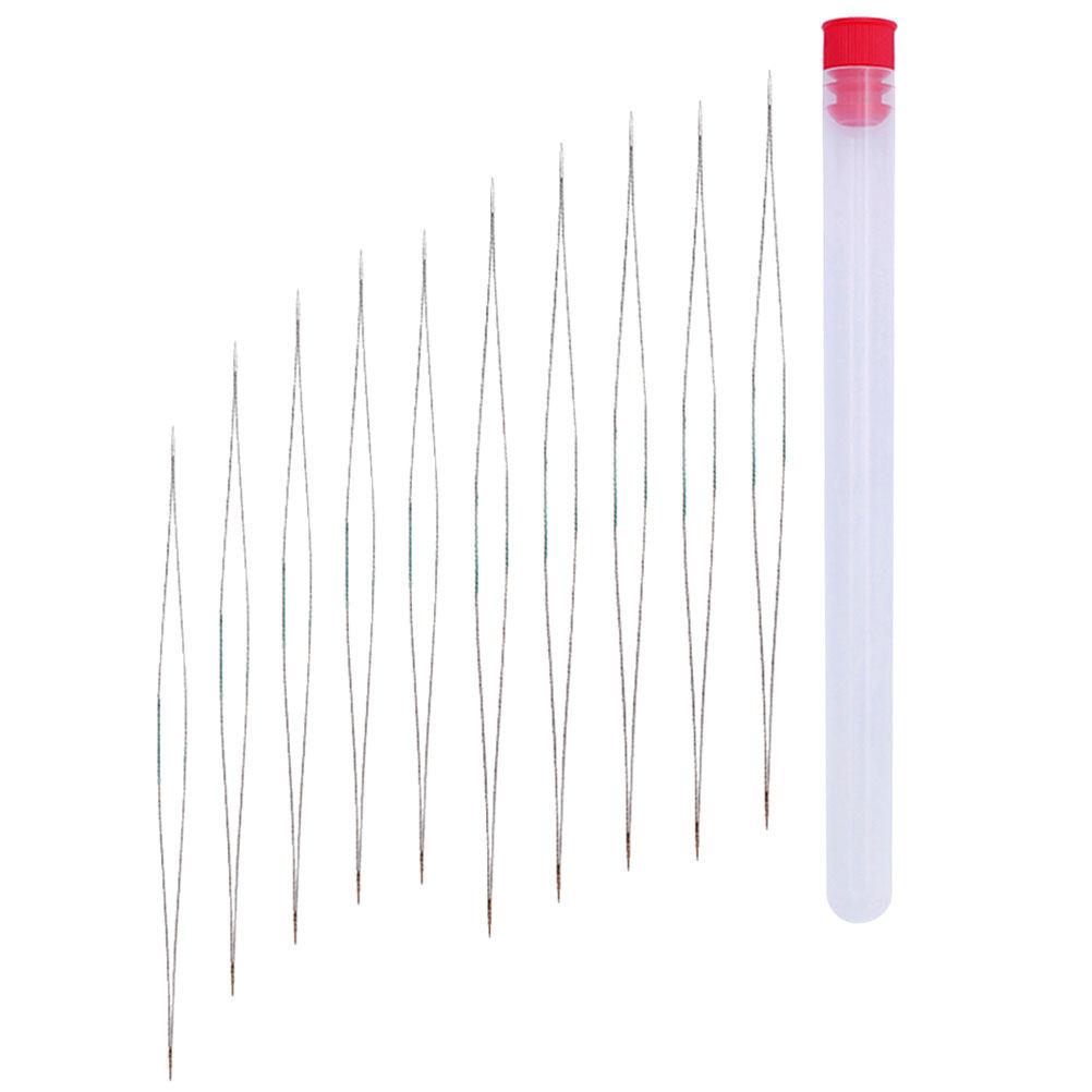 1Set Beading Needles Manual Stainless Steel Lightweight Fine Threading Needles with Storage Box DIY Sewing Supplies Beads Craft 1.3X1.3X15CM
1Set Beading Needles Manual Stainless Steel Lightweight Fine Threading Needles with Storage Box DIY Sewing Supplies Beads Craft 1.3X1.3X15CM