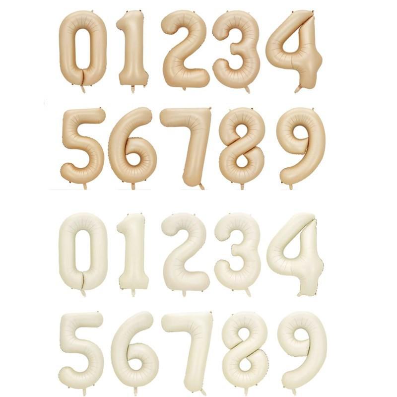 32-inch Cream Caramel Digital Foil Balloon for Birthday & Anniversary Decorations
32-inch Cream Caramel Digital Foil Balloon for Birthday & Anniversary Decorations
