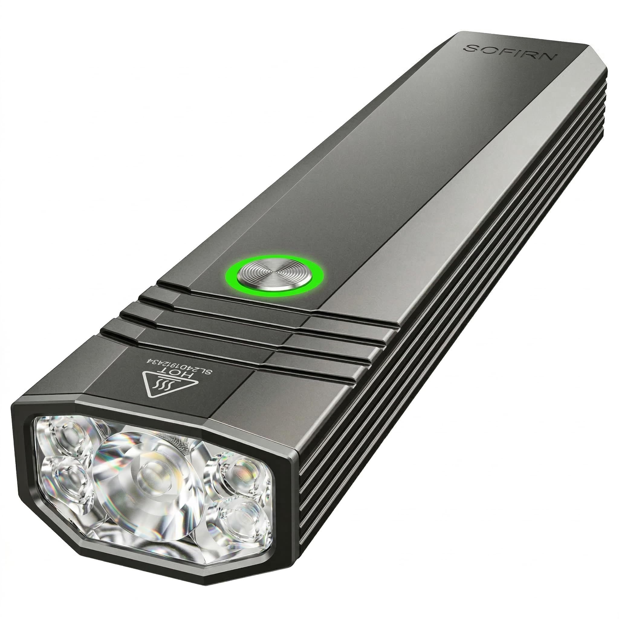 Sofirn ST1 Rechargeable Bright LED 1500 226m Beam Simple IPX7 Ideal for Dog Power and Flashlight Light, Lumens, Distance, USB-C, Operation, чорний
Sofirn ST1 Rechargeable Bright LED 1500 226m Beam Simple IPX7 Ideal for Dog Power and Flashlight Light, Lumens, Distance, USB-C, Operation, чорний
