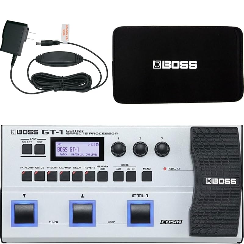 Limited production BOSS multi-effector GT-1-WH Genuine power adapter & sleeve case set boss effector
Limited production BOSS multi-effector GT-1-WH Genuine power adapter & sleeve case set boss effector