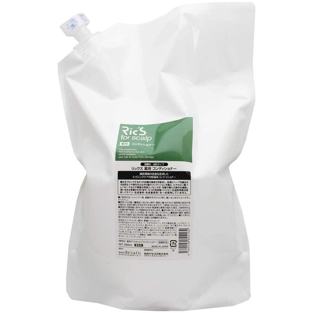 Nippon Chemicos Nippon Chemicos Lix Medicated Conditioner 3000 мл Refill Treatment Clear Co., Ltd. чистый
Nippon Chemicos Nippon Chemicos Lix Medicated Conditioner 3000 мл Refill Treatment Clear Co., Ltd. чистый