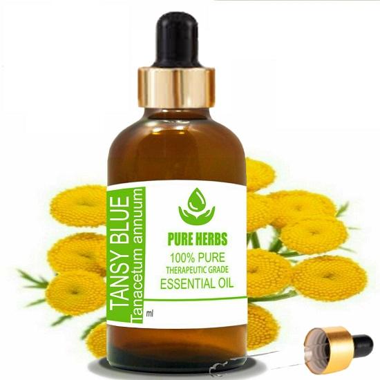 Pure Herbs Tansy Blue (Tanacetum annuum) Pure & Natural Therapeutic Grade Essential Oil Glass 1000 ml
Pure Herbs Tansy Blue (Tanacetum annuum) Pure & Natural Therapeutic Grade Essential Oil Glass 1000 ml
