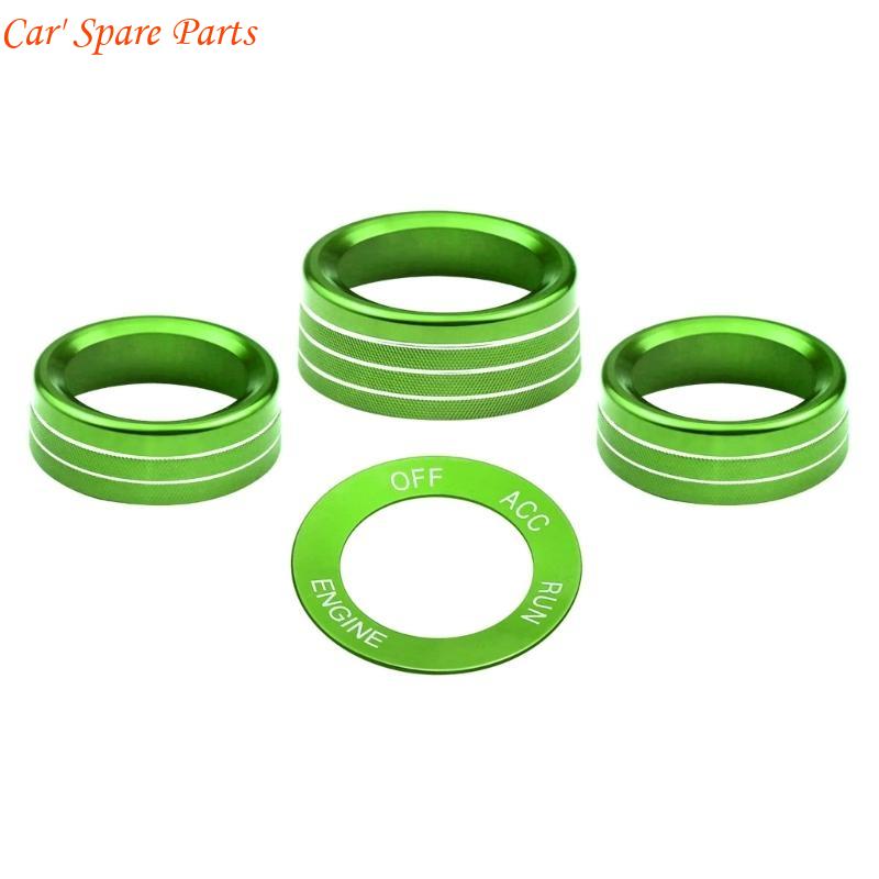 Y4UA 3Pcs Auto Center Console Knob Ring Radio Knob Covers Trim for Challenger- 15-21 зелений
Y4UA 3Pcs Auto Center Console Knob Ring Radio Knob Covers Trim for Challenger- 15-21 зелений