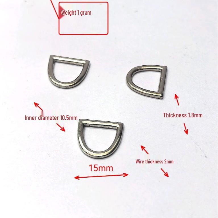 B4491 Pearl Nickel D-Ring Zipper Pull Cord with Decorative Zinc Alloy Buckle
B4491 Pearl Nickel D-Ring Zipper Pull Cord with Decorative Zinc Alloy Buckle