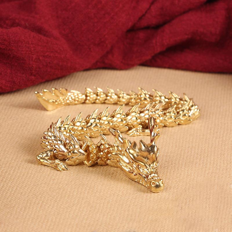 3D Dragon Statue Ornament Moveable Body Joints Exhibition Hall Advanced Decoration Zodiac Animal Brass Crafts Collection
3D Dragon Statue Ornament Moveable Body Joints Exhibition Hall Advanced Decoration Zodiac Animal Brass Crafts Collection