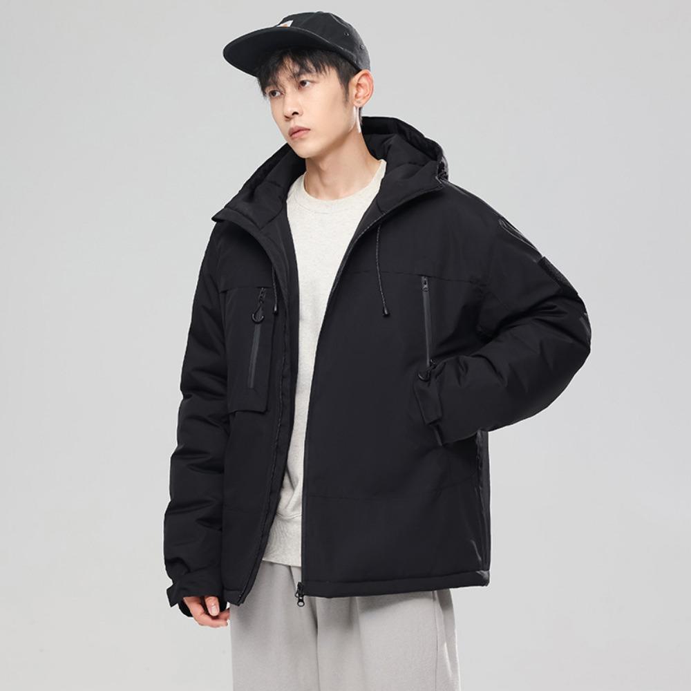 Утолщенная осенне-зимняя новая хлопковая одежда мужская теплая трендовая универсальная куртка куртка с капюшоном топ мужской XL
Утолщенная осенне-зимняя новая хлопковая одежда мужская теплая трендовая универсальная куртка куртка с капюшоном топ мужской XL