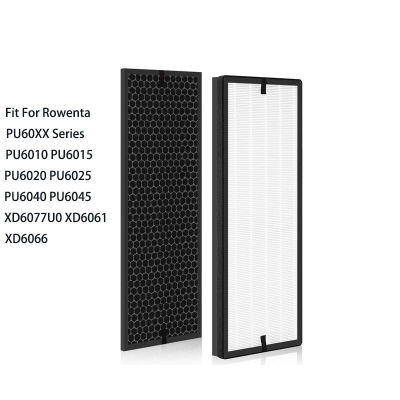 Replacement HEPA Filter Compatible with Rowenta PU60XX Series PU6010 PU6015 PU6020 PU6025 PU6040 PU6045 Air Piurifiers set
Replacement HEPA Filter Compatible with Rowenta PU60XX Series PU6010 PU6015 PU6020 PU6025 PU6040 PU6045 Air Piurifiers set