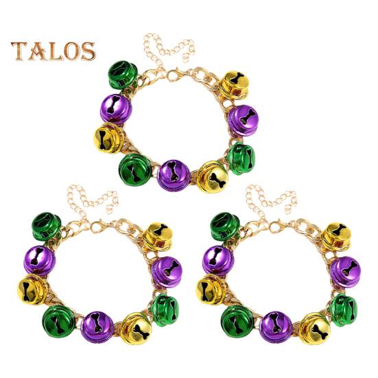 Комплект из 3 браслетов с разноцветным кулоном-колокольчиком, регулируемой длины, с удлиненной цепочкой, блестящие металлические колокольчики с чистым звуком, подарок на рождественские праздники 3pcs
Комплект из 3 браслетов с разноцветным кулоном-колокольчиком, регулируемой длины, с удлиненной цепочкой, блестящие металлические колокольчики с чистым звуком, подарок на рождественские праздники 3pcs