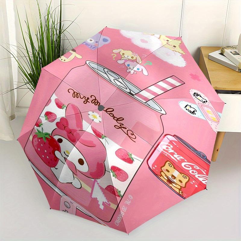 My Melody,Coca-Cola Automatic Umbrella-Foldable, Durable 8-Bone Design, Compact and Stylish, Great for Camping, Halloween, Christmas, Mother
My Melody,Coca-Cola Automatic Umbrella-Foldable, Durable 8-Bone Design, Compact and Stylish, Great for Camping, Halloween, Christmas, Mother