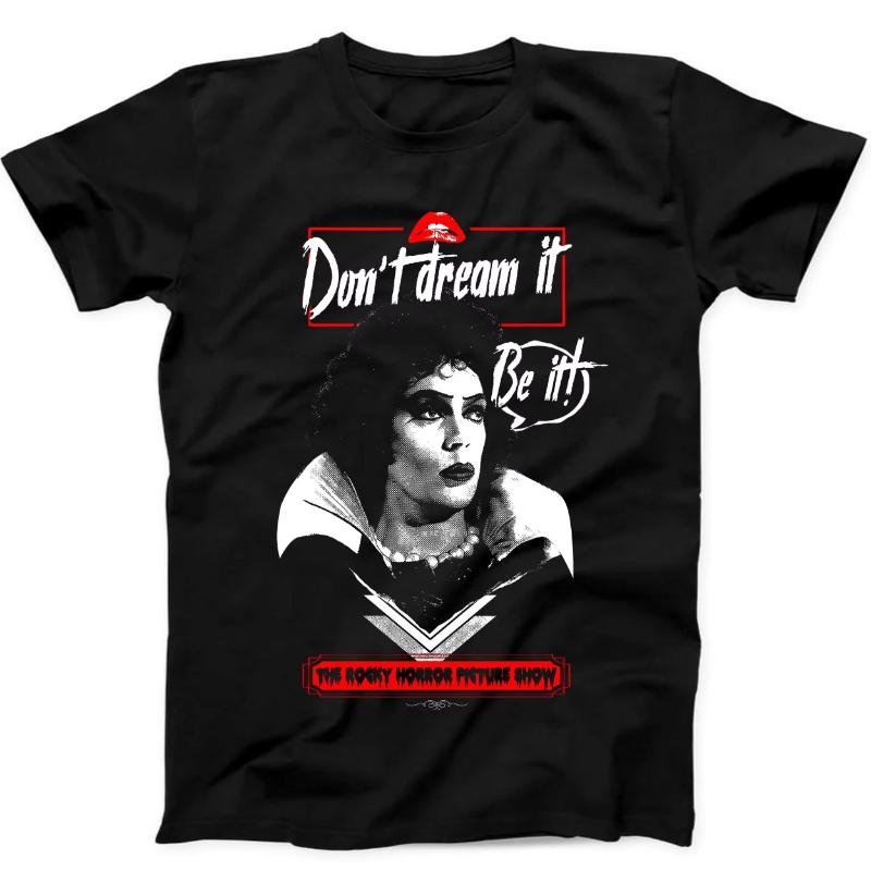 Summer Unisex s and Women s breathable t-shirt, don t dream about it. It s a black t-shirt for the Rocky Horror Picture Exhibition S
Summer Unisex s and Women s breathable t-shirt, don t dream about it. It s a black t-shirt for the Rocky Horror Picture Exhibition S