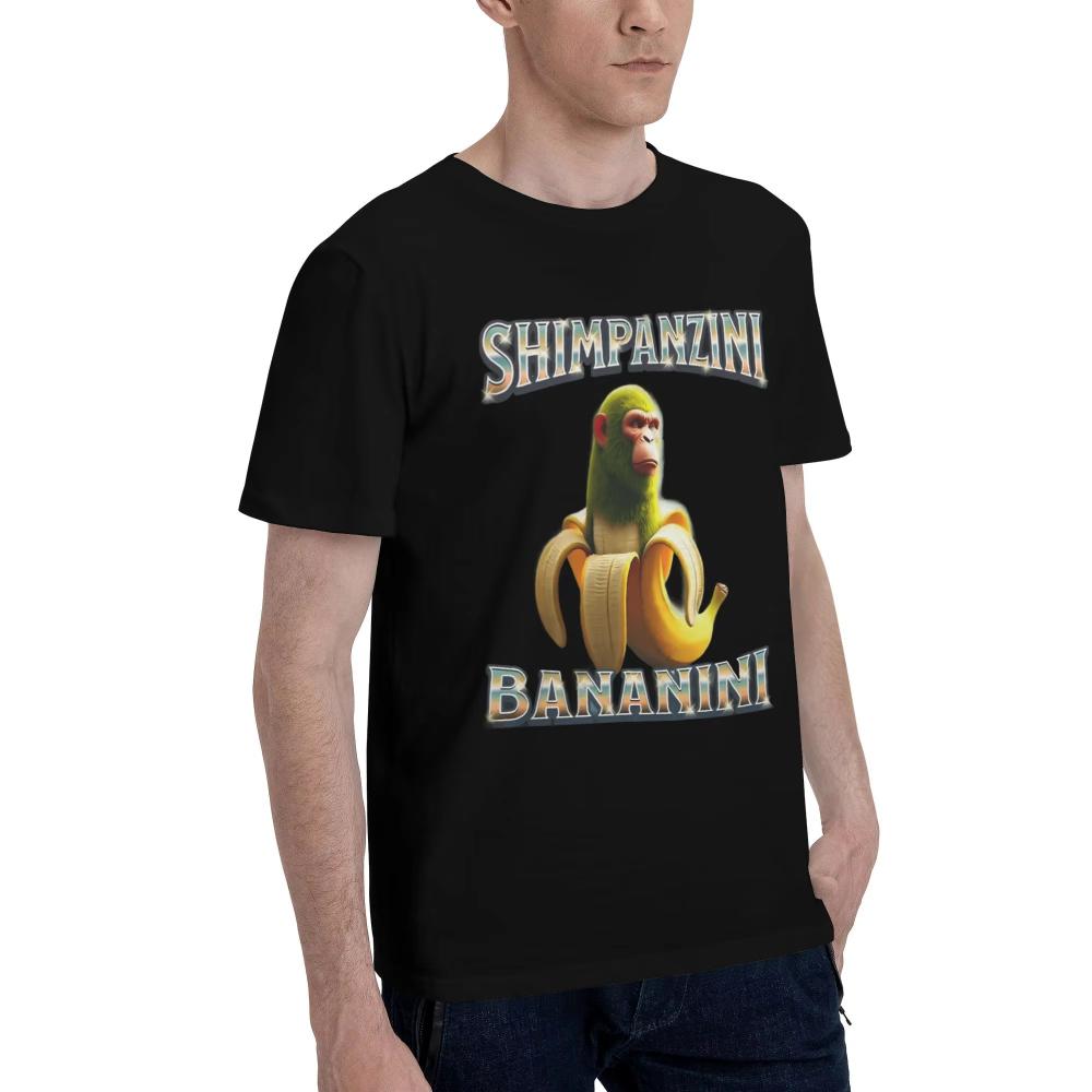 Chimpanzees Banana Funny Italian Brainrot Meme Cotton T Shirts for Male T Shirt Leisure Tee Shirt Tops S
Chimpanzees Banana Funny Italian Brainrot Meme Cotton T Shirts for Male T Shirt Leisure Tee Shirt Tops S