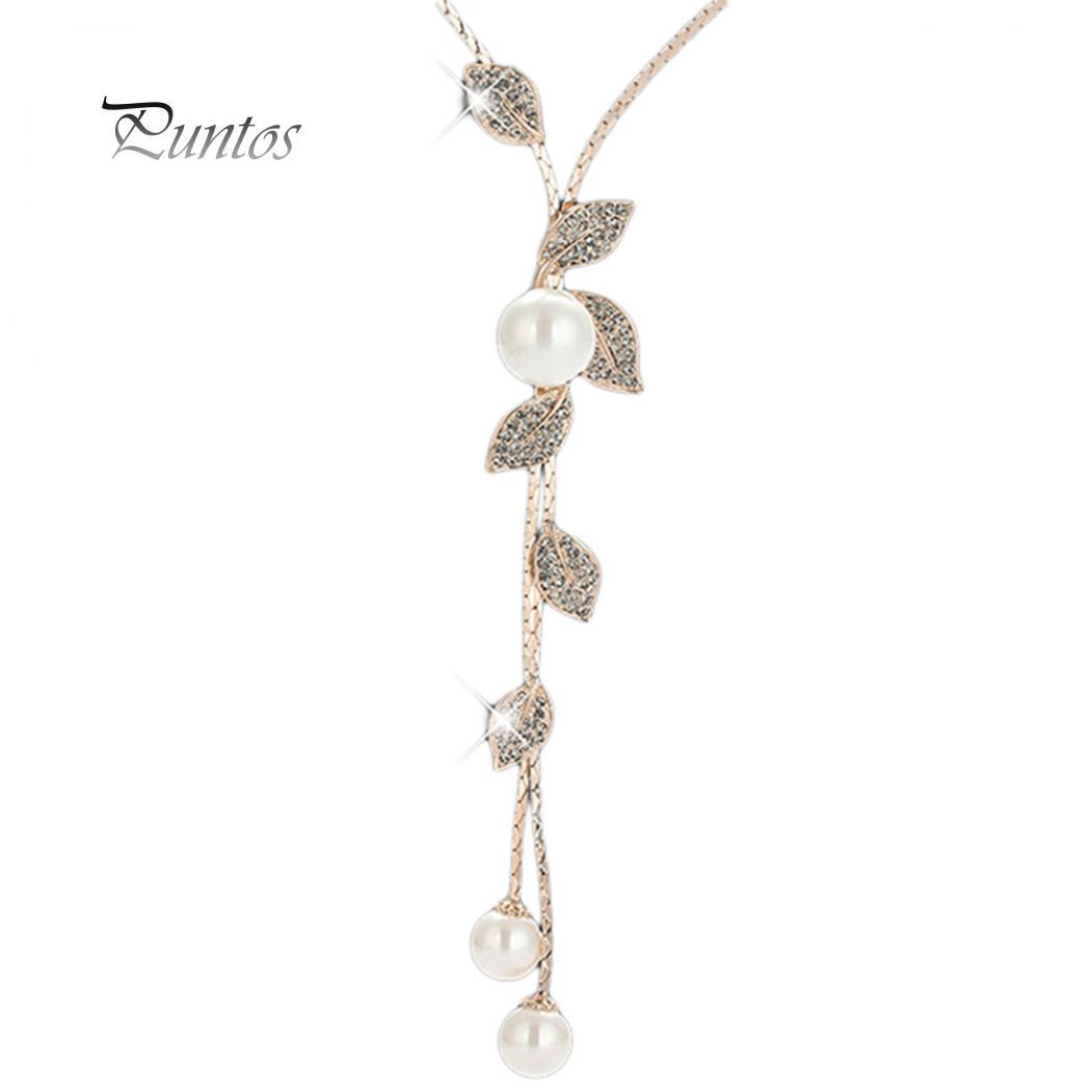 Женское ожерелье-цепочка с жемчужными листьями золотой
Женское ожерелье-цепочка с жемчужными листьями золотой