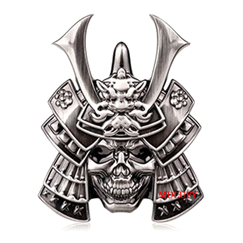 MDLUFY Skull Emblem Shogun Samurai Creative Cartoon Monster Body Scratch Sticker Ukiyoe Car Door Decoration Sticker 3D Metal 3D Skeleton Car Sticker
MDLUFY Skull Emblem Shogun Samurai Creative Cartoon Monster Body Scratch Sticker Ukiyoe Car Door Decoration Sticker 3D Metal 3D Skeleton Car Sticker