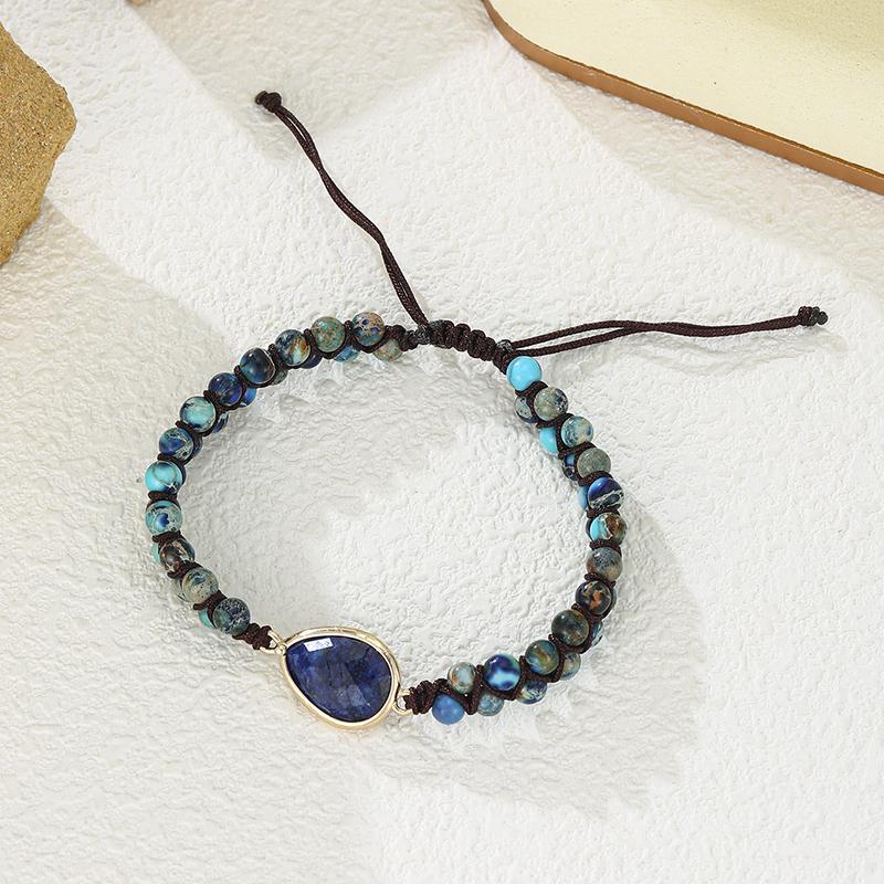 Vintage Ethnic Style Woven Rope Double-layer Bead Bracelet, Women s Personalized Creative Holiday Accessories Zircon
Vintage Ethnic Style Woven Rope Double-layer Bead Bracelet, Women s Personalized Creative Holiday Accessories Zircon