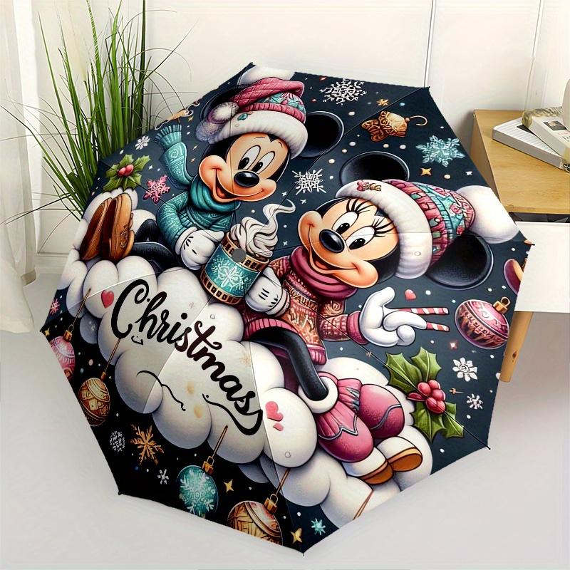 Mickey Mouse, Minnie Mouse Themed Automatic opening and closing folding umbrella, 8-rib windproof, compact travel design, suitable for all o
Mickey Mouse, Minnie Mouse Themed Automatic opening and closing folding umbrella, 8-rib windproof, compact travel design, suitable for all o