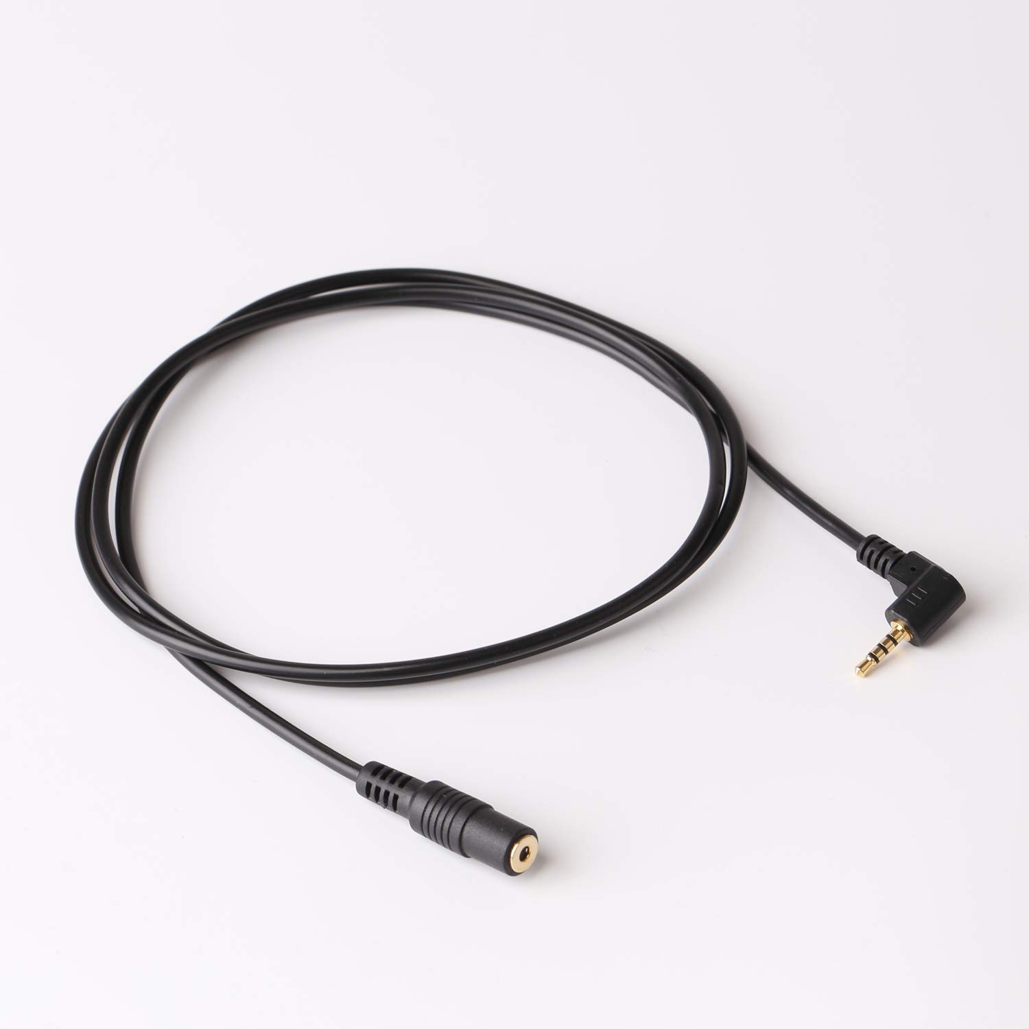 Basicest 2.5mm 4 pole extension stereo cable L type plug (1m) for drive recorder back camera 
Basicest 2.5mm 4 pole extension stereo cable L type plug (1m) for drive recorder back camera