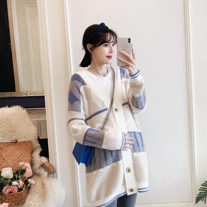 Уютный вязаный кардиган для беременных: Свободный, Плотный, Средней длины для Осени/Зимы 2XL темно-серого
Уютный вязаный кардиган для беременных: Свободный, Плотный, Средней длины для Осени/Зимы 2XL темно-серого