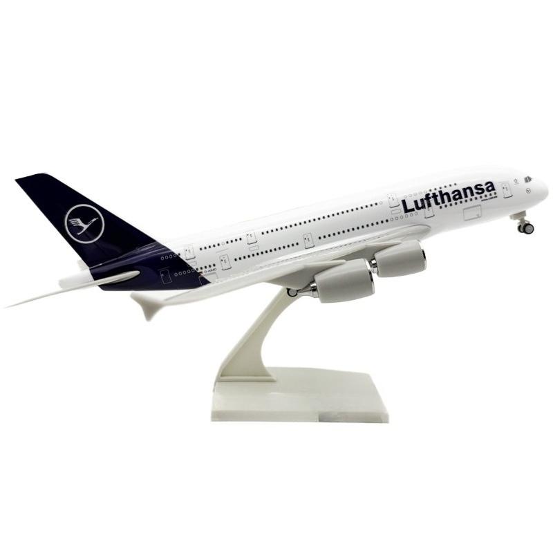 1/240 Дисплей A380 Новая авиакомпания Lufthansa Airbus Модель самолета из смолы 30 см Литая игрушка-самолет со стендом на колесах Коллекционный самолет чёрный/белый
1/240 Дисплей A380 Новая авиакомпания Lufthansa Airbus Модель самолета из смолы 30 см Литая игрушка-самолет со стендом на колесах Коллекционный самолет чёрный/белый