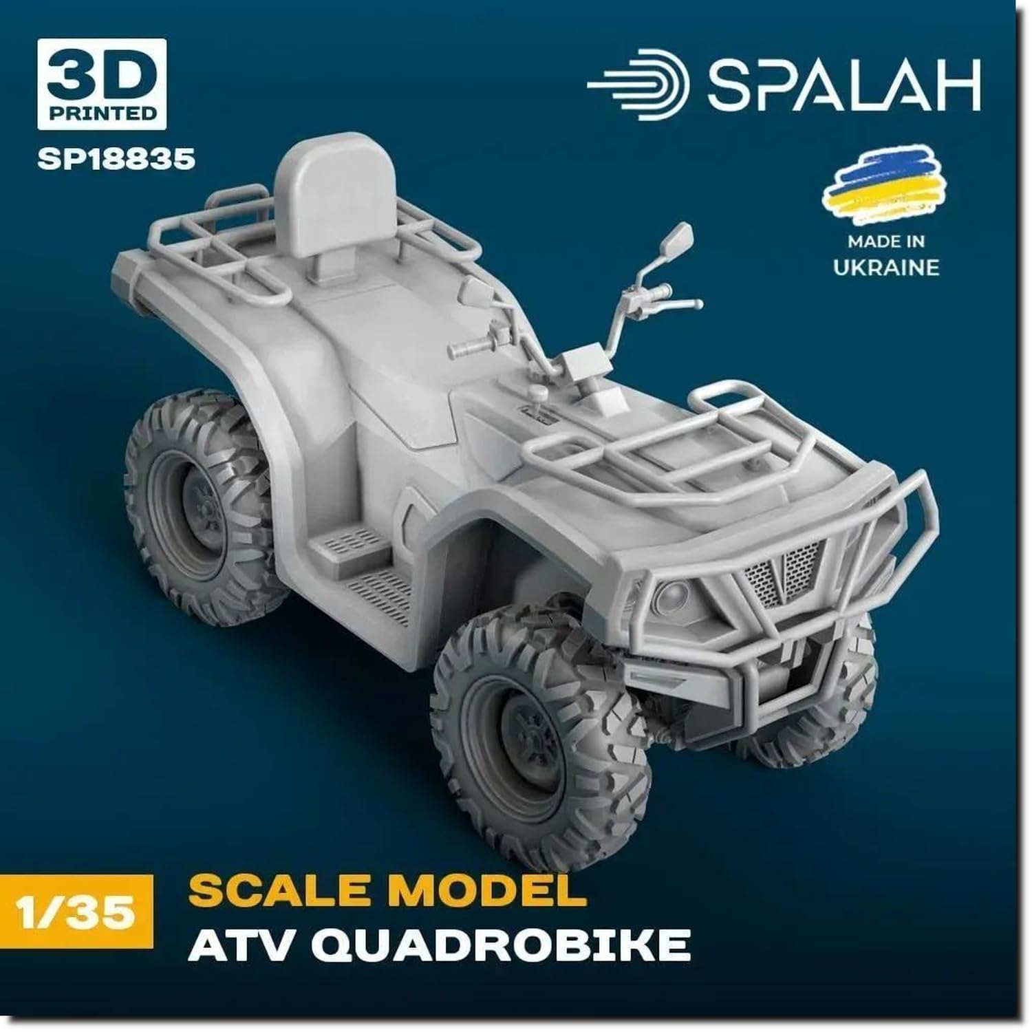 Spallach Buggy Resin Kit SPU18835 1/35 4-Wheel (Military)
Spallach Buggy Resin Kit SPU18835 1/35 4-Wheel (Military)