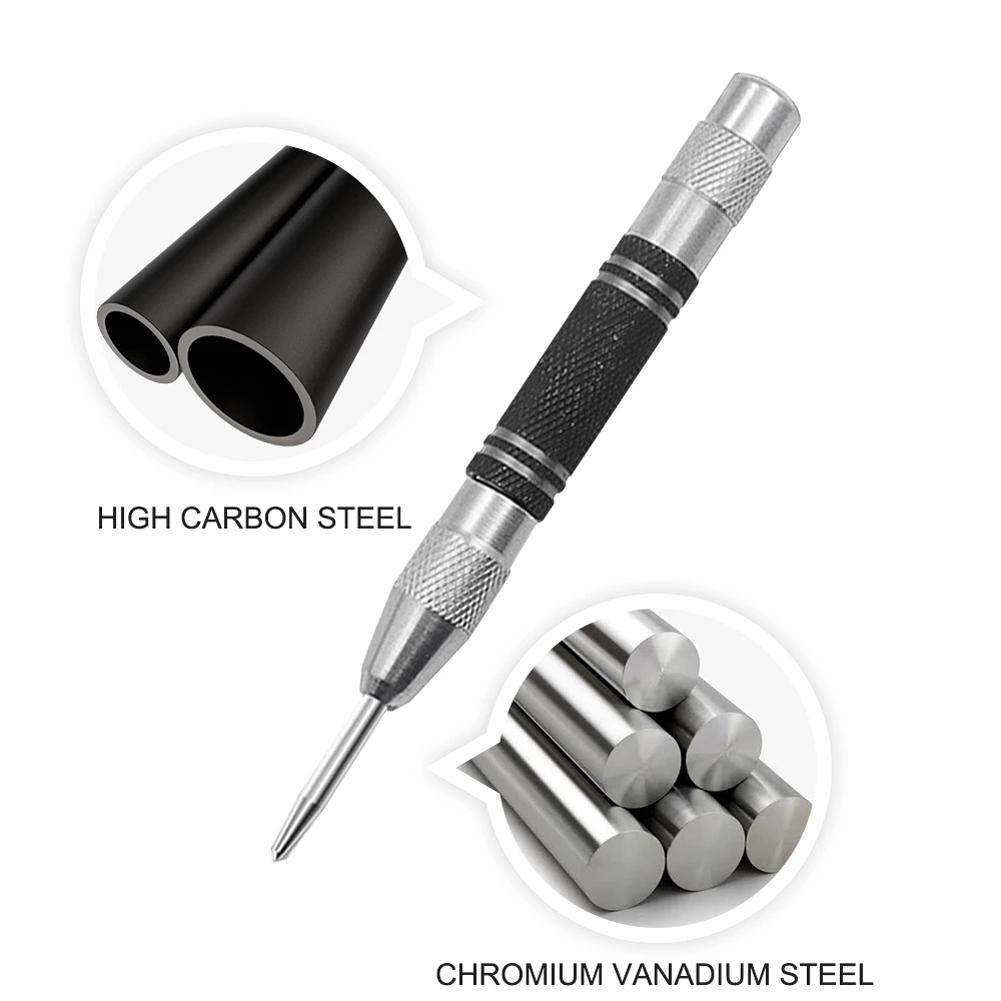 This automatic center punch is an essential tool measuring at a compact size of 128 mm designed to create marks China Mainland
This automatic center punch is an essential tool measuring at a compact size of 128 mm designed to create marks China Mainland