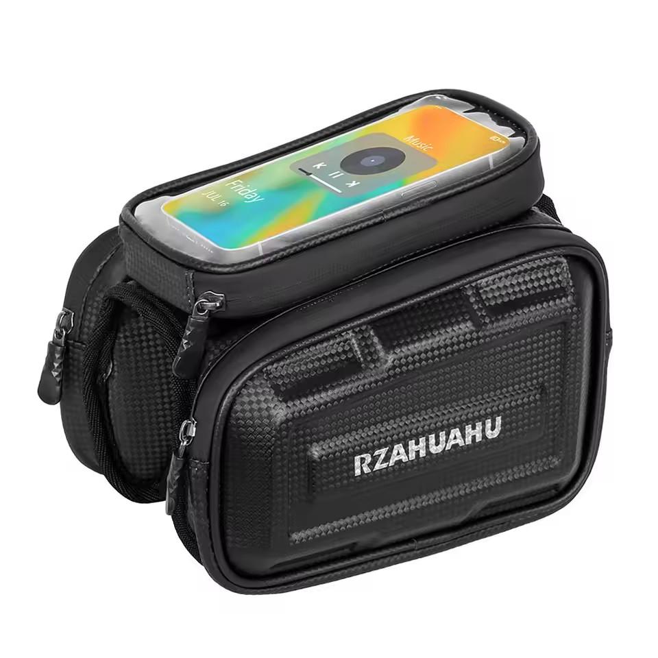 3L Large Capacity Bicycle Top Tube Bag, 7 Inch Touch Screen Waterproof Bike Front Frame Phone Mount Bag for Cycling
3L Large Capacity Bicycle Top Tube Bag, 7 Inch Touch Screen Waterproof Bike Front Frame Phone Mount Bag for Cycling