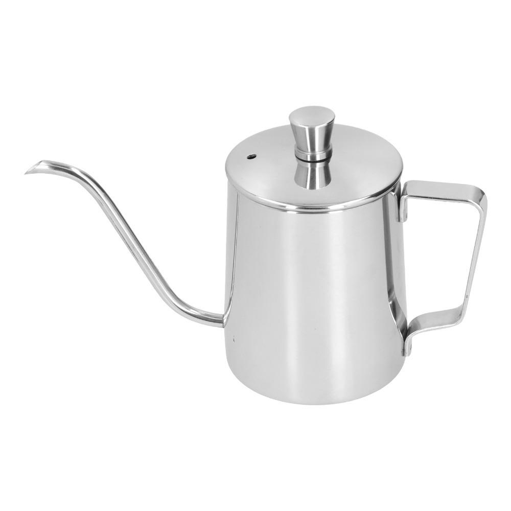 304 Stainless Steel PTFE Coffee Kettle Scratch Resistance Flow Control Pour Over Coffee Pot With Lid 350ml Capacity
304 Stainless Steel PTFE Coffee Kettle Scratch Resistance Flow Control Pour Over Coffee Pot With Lid 350ml Capacity