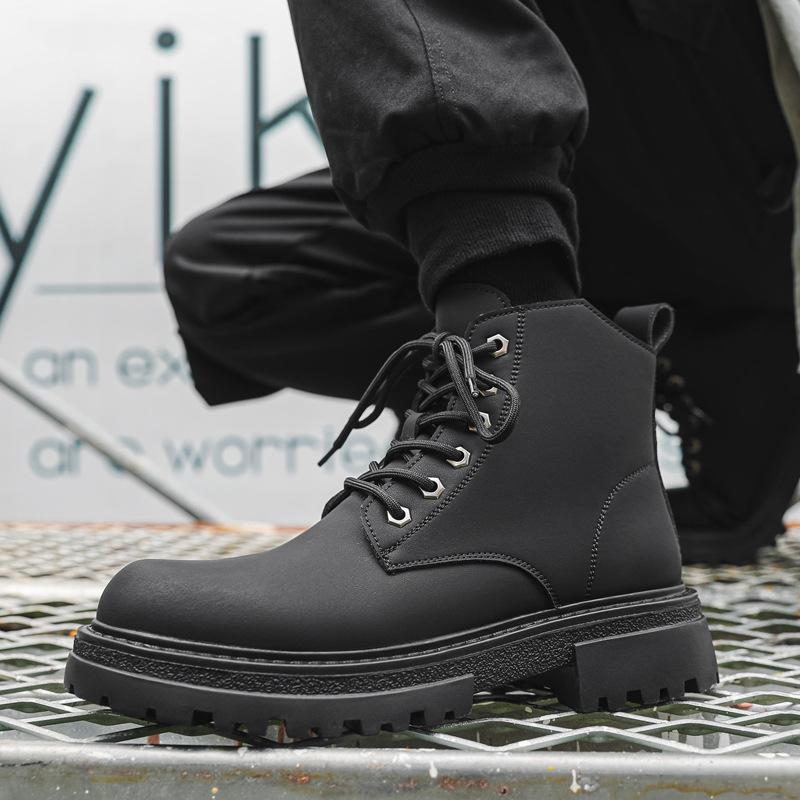 Martin boots men s British style high-top boots autumn new mid-rise Chelsea boots 25006-J 44
Martin boots men s British style high-top boots autumn new mid-rise Chelsea boots 25006-J 44