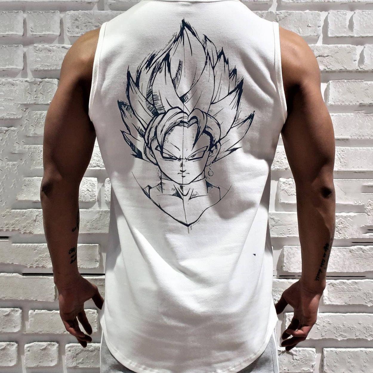 Men s Summer Fitness Tank Top – Muscle-Fit Goku Iron Pump Sleeveless Training Vest XXL білий
Men s Summer Fitness Tank Top – Muscle-Fit Goku Iron Pump Sleeveless Training Vest XXL білий