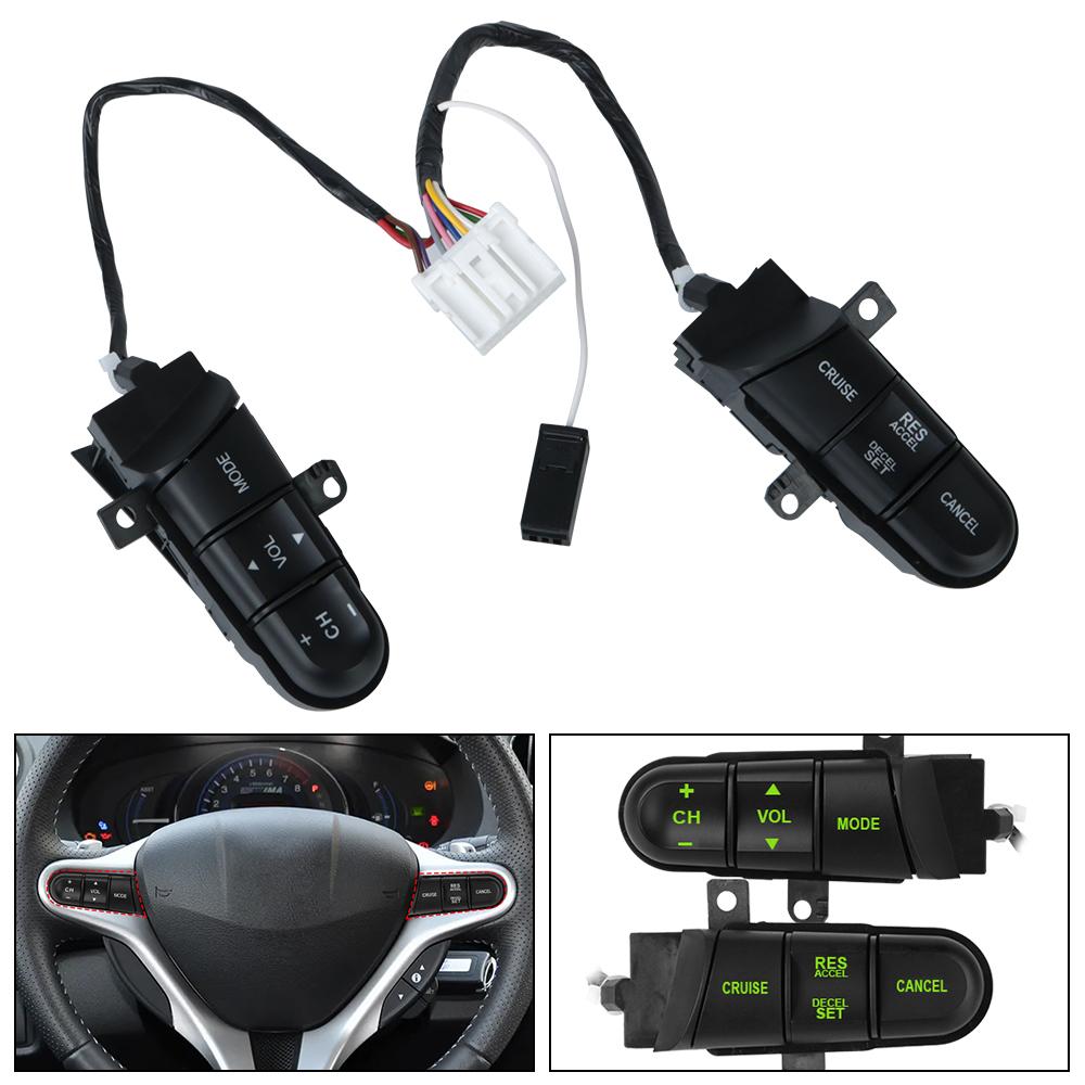 Кнопки управления рулевым колесом для Honda Civic 2006-2011 Fit 2008-2013 City 2009-2014 Автозапчасти Круизный переключатель 36770-SNA-A12
Кнопки управления рулевым колесом для Honda Civic 2006-2011 Fit 2008-2013 City 2009-2014 Автозапчасти Круизный переключатель 36770-SNA-A12
