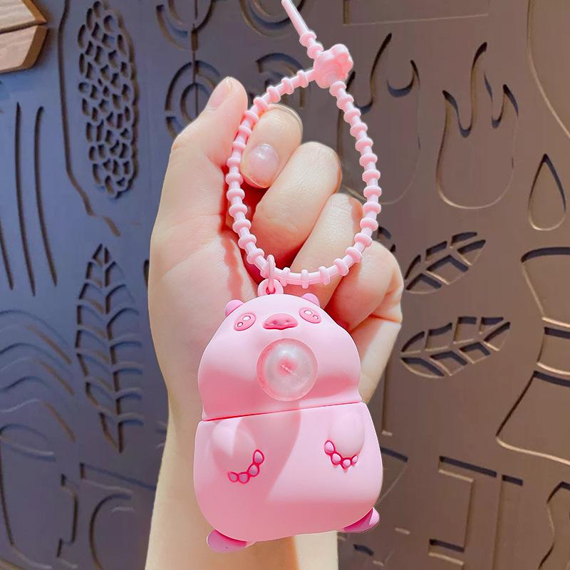 Cartoon Groundhog Pinching Music Blowing Bubbles Keychain Schoolbag Pendant Decompression Doll Key Chain Pendant Gift
Cartoon Groundhog Pinching Music Blowing Bubbles Keychain Schoolbag Pendant Decompression Doll Key Chain Pendant Gift