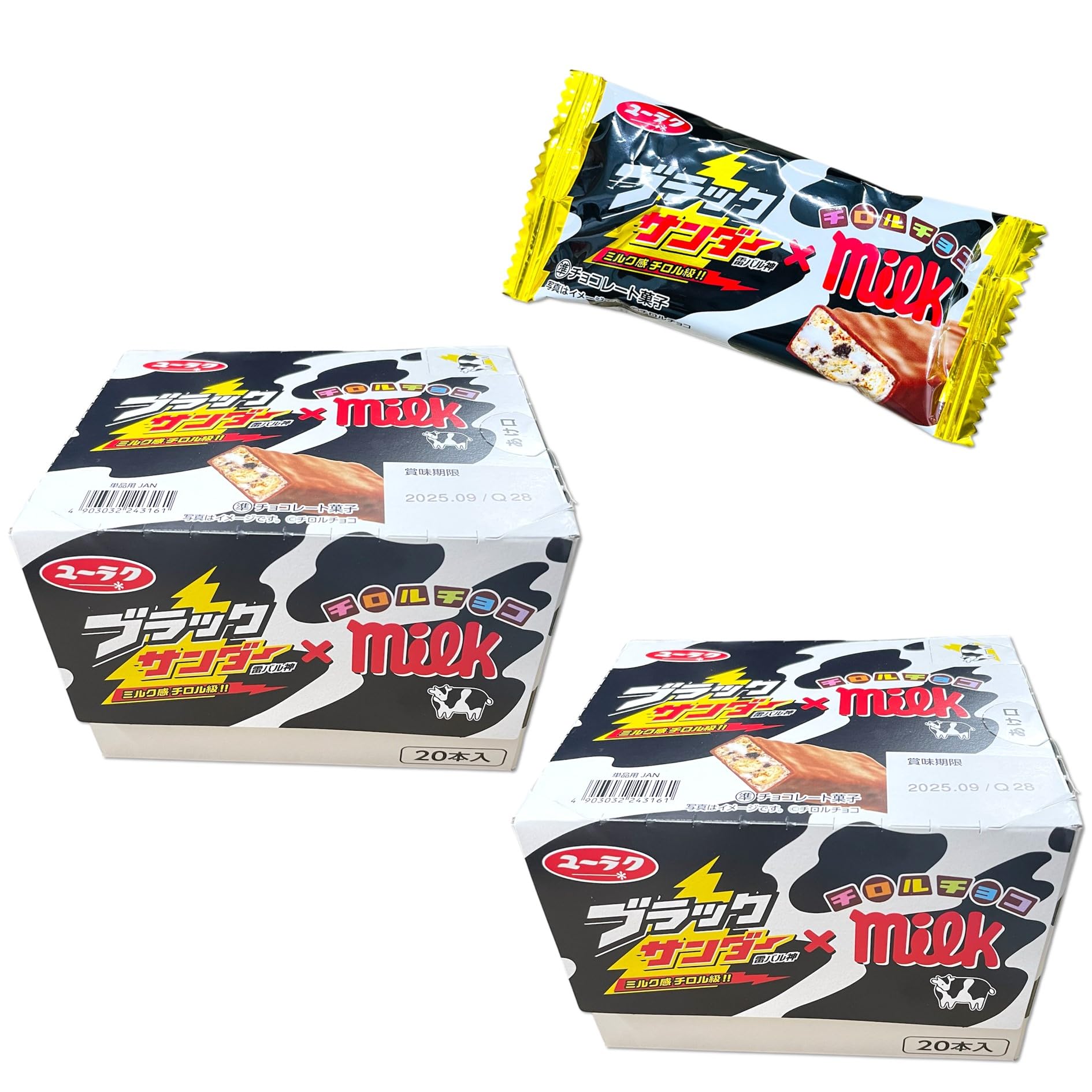 Yuraku Seika Black Thunder Tyrol Chocolate Milk Flavor Box Set Индивидуально упакованный Tyrol Chocolate Milk Collaboration Большой объем для покупки взрослыми
Yuraku Seika Black Thunder Tyrol Chocolate Milk Flavor Box Set Индивидуально упакованный Tyrol Chocolate Milk Collaboration Большой объем для покупки взрослыми
