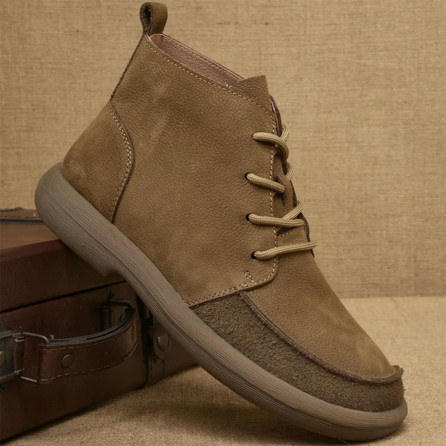 Men s boots 2026 spring new cowhide thick-soled non-slip natural leather soft Chelsea single short boots wide barefoot shoes 41
Men s boots 2026 spring new cowhide thick-soled non-slip natural leather soft Chelsea single short boots wide barefoot shoes 41