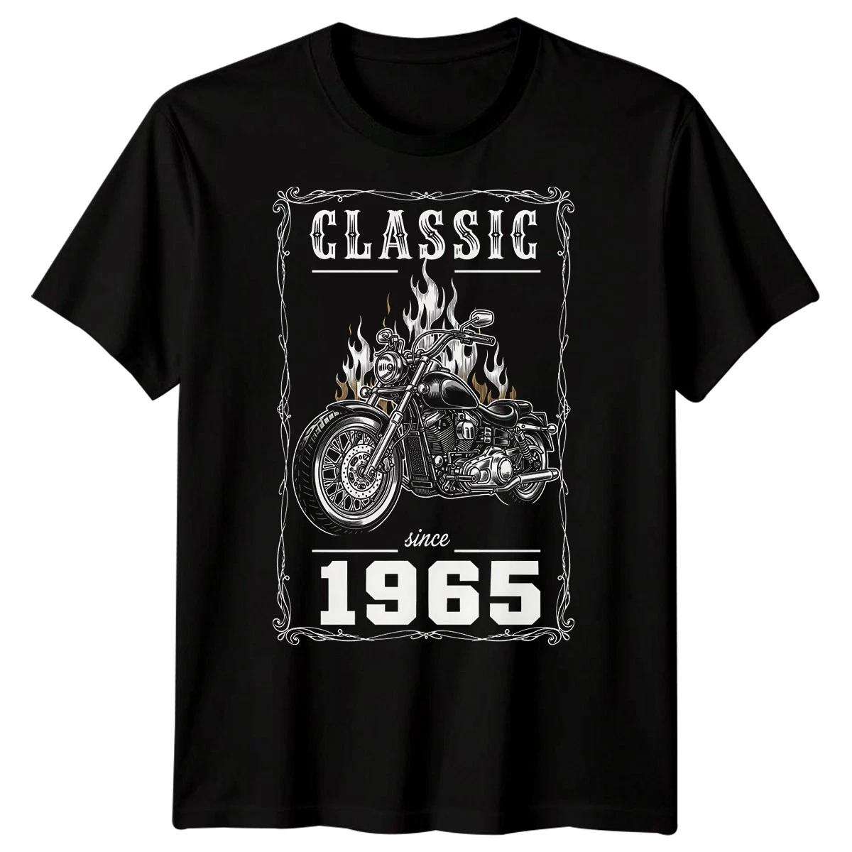 Classic Since 1965 Motorcycle 61st Birthday Mens T-Shirt M
Classic Since 1965 Motorcycle 61st Birthday Mens T-Shirt M
