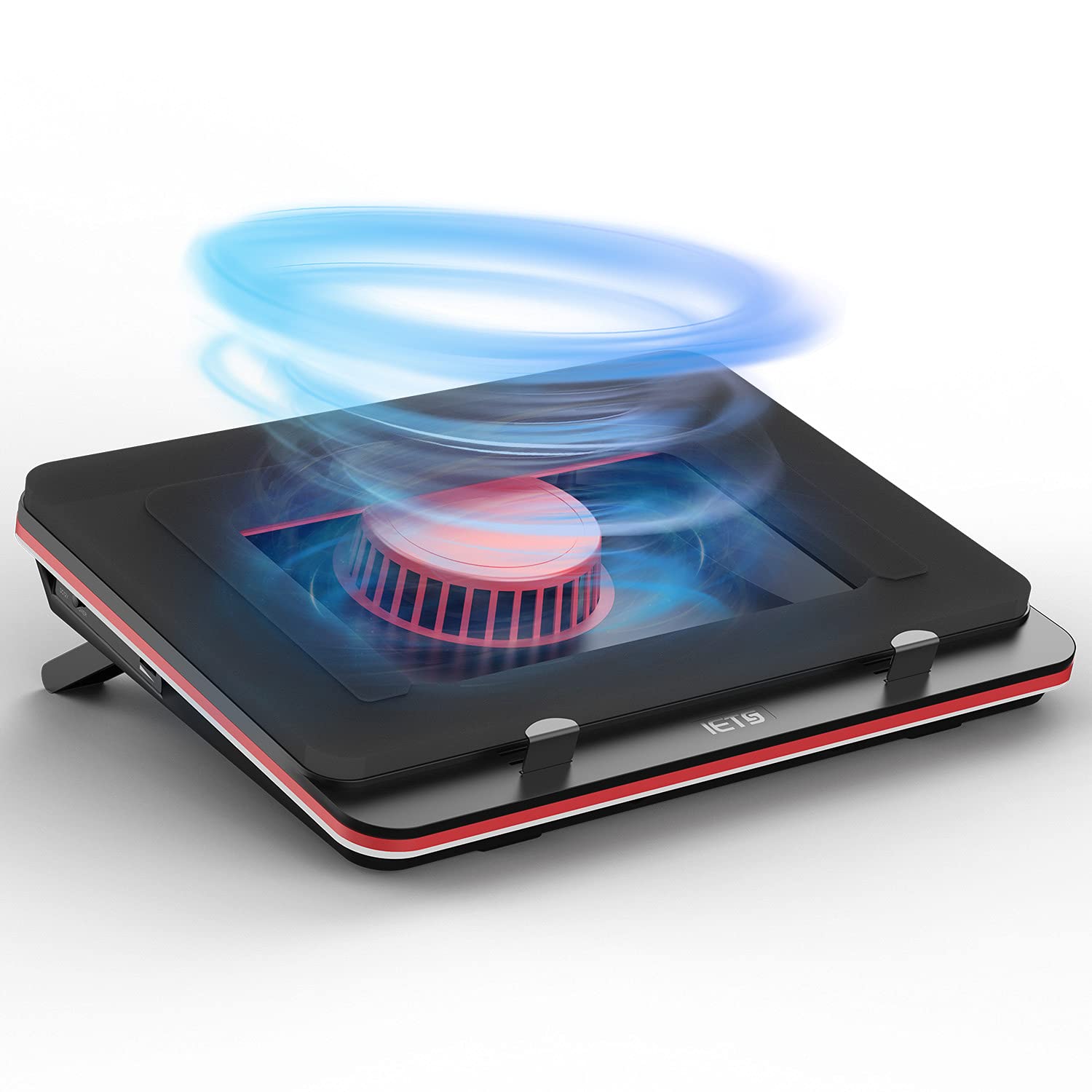 IETS GT500 Laptop Cooling Pad Cooling Fan with Powerful Turbo Fan Cooling Stand Rapid Cooling Sealing Foam for Gaming Laptops Includes USB Hub чорний
IETS GT500 Laptop Cooling Pad Cooling Fan with Powerful Turbo Fan Cooling Stand Rapid Cooling Sealing Foam for Gaming Laptops Includes USB Hub чорний