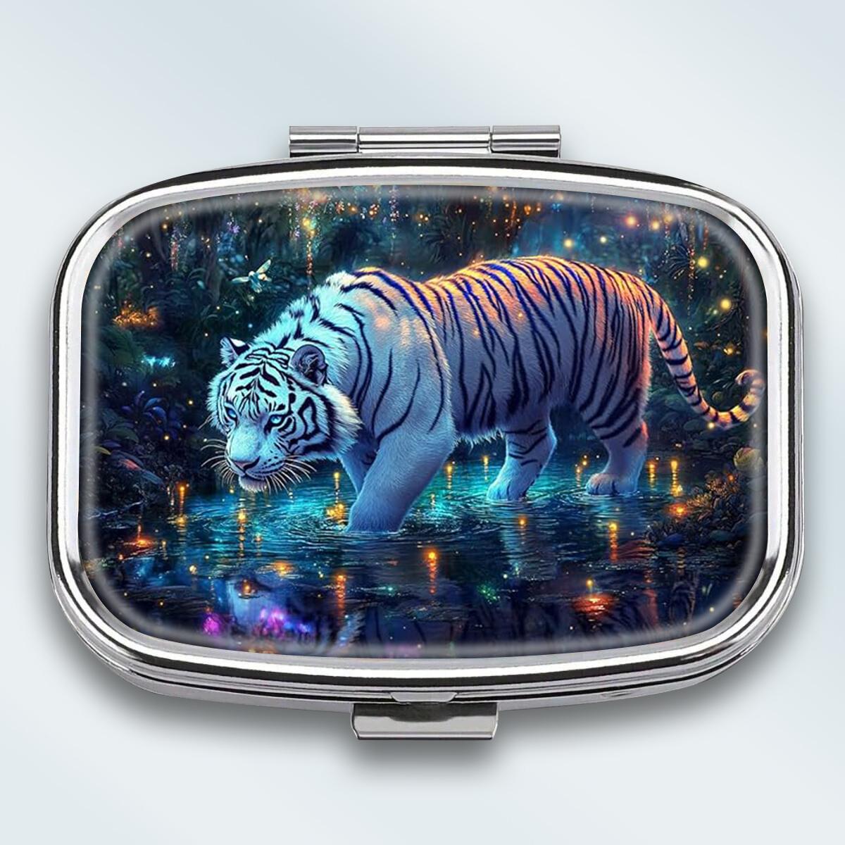 Portable Pill Box with 2 Compartments, Mini Metal Medicine Organizer Case, Cute Printed Pill Container for Vitamins, Pills, Jewelry, Travel, Daily Use разноцветный
Portable Pill Box with 2 Compartments, Mini Metal Medicine Organizer Case, Cute Printed Pill Container for Vitamins, Pills, Jewelry, Travel, Daily Use разноцветный