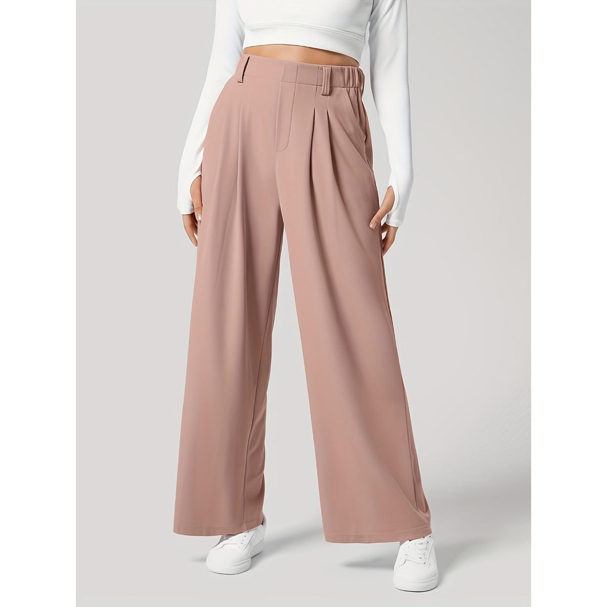 Women s High Waist Waffle Wide Leg Trousers Loose Draping Casual Versatile Comfy Long Pants S
Women s High Waist Waffle Wide Leg Trousers Loose Draping Casual Versatile Comfy Long Pants S