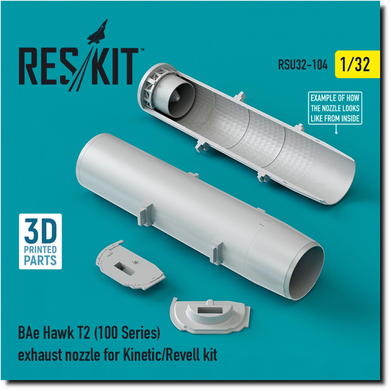 Reskit BAE Hawk Exhaust Kinetic Пластиковые детали для модели 1/32 T.2 (Для бунтарей) РСКУ32-0104
Reskit BAE Hawk Exhaust Kinetic Пластиковые детали для модели 1/32 T.2 (Для бунтарей) РСКУ32-0104