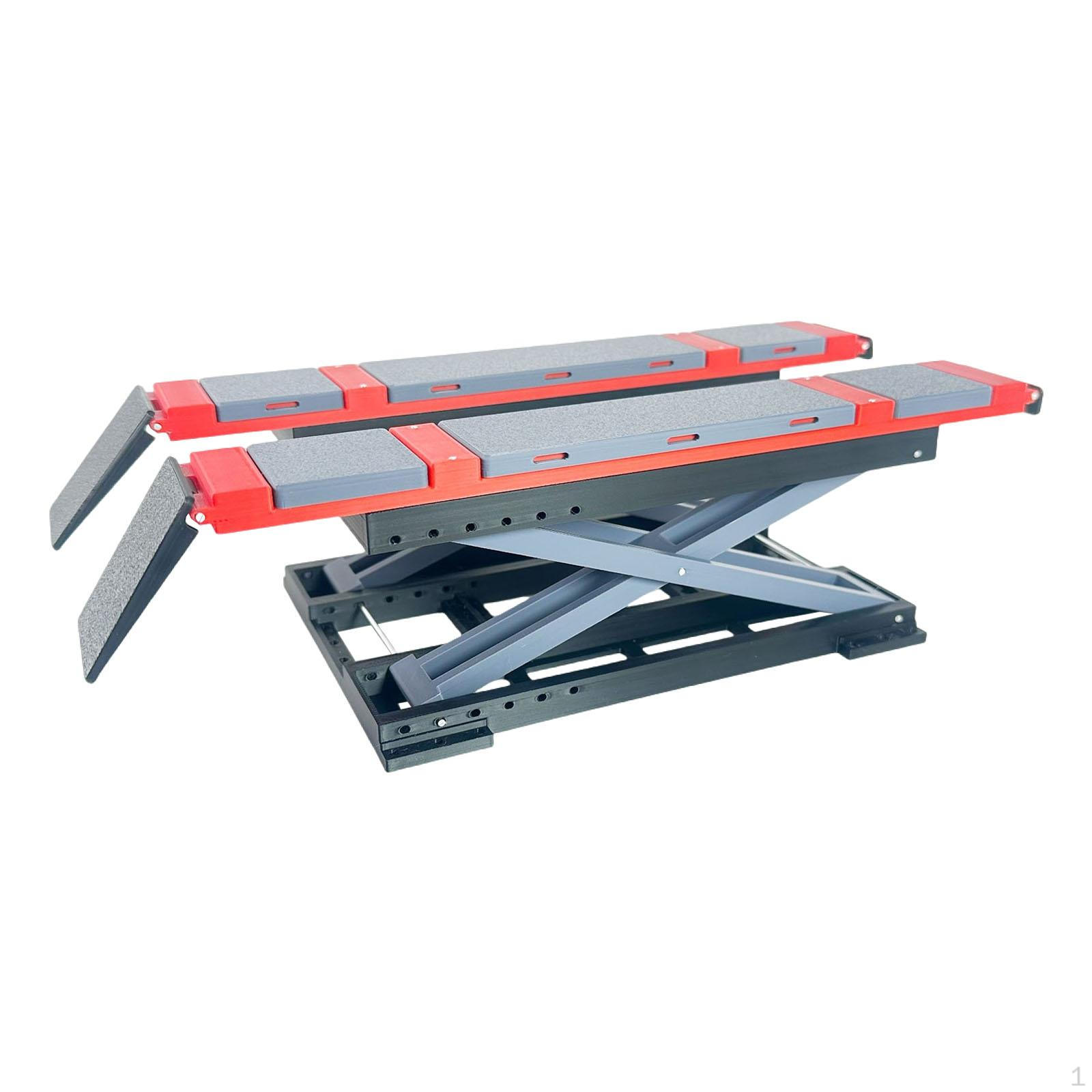 RC Scissor Lift, Car Work Stand for 1/18 Scale Crawler Cars, , Realistic, Manual Lifting Table,
RC Scissor Lift, Car Work Stand for 1/18 Scale Crawler Cars, , Realistic, Manual Lifting Table,