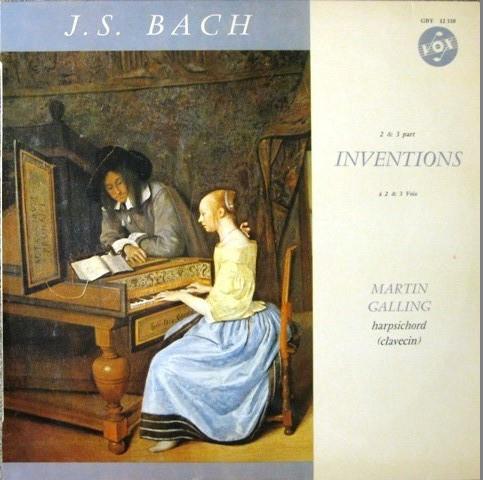 LP Record JOHANN SEBASTIAN BACH, MARTIN GALLI - 2 & 3 Part Inventions A 2 & 3 Voix GBY12330 VOX France Classical Used
LP Record JOHANN SEBASTIAN BACH, MARTIN GALLI - 2 & 3 Part Inventions A 2 & 3 Voix GBY12330 VOX France Classical Used