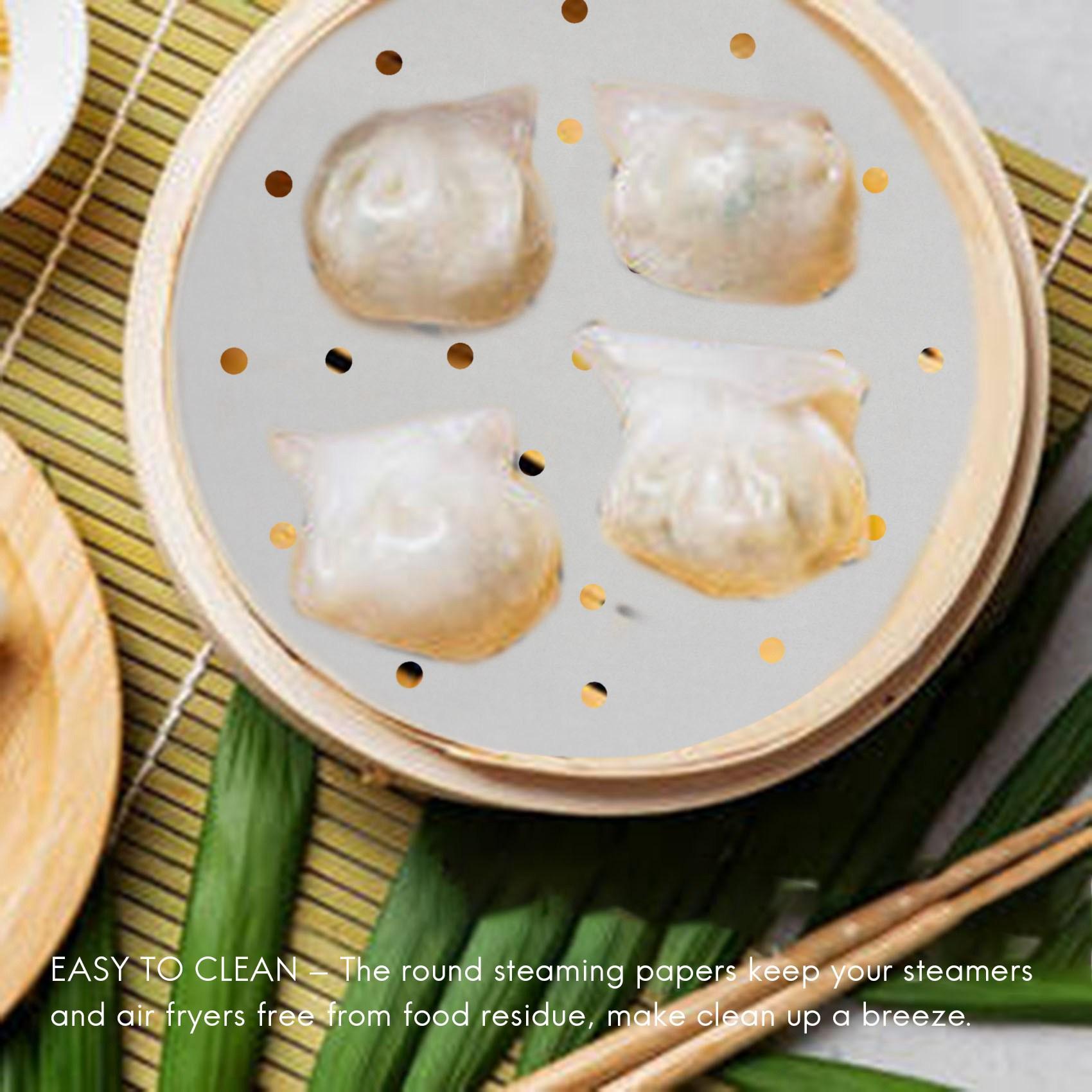 M-Modern-100Pcs Air Fryer Liners, 9Inch Bamboo Steamer Liners, Premium Perforated Parchment Steaming Papers, Non-Stick Steamer M білий
M-Modern-100Pcs Air Fryer Liners, 9Inch Bamboo Steamer Liners, Premium Perforated Parchment Steaming Papers, Non-Stick Steamer M білий