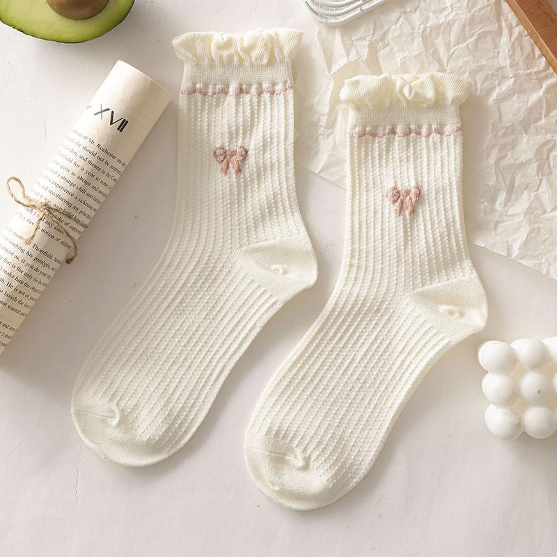 Простые белые носки. Универсальные милые женские носки с бантом и маленькими цветами. Носки среднего размера. Kawaii Harajuku Jk Lolita. Хлопковые носки для девочек. as the picture
Простые белые носки. Универсальные милые женские носки с бантом и маленькими цветами. Носки среднего размера. Kawaii Harajuku Jk Lolita. Хлопковые носки для девочек. as the picture
