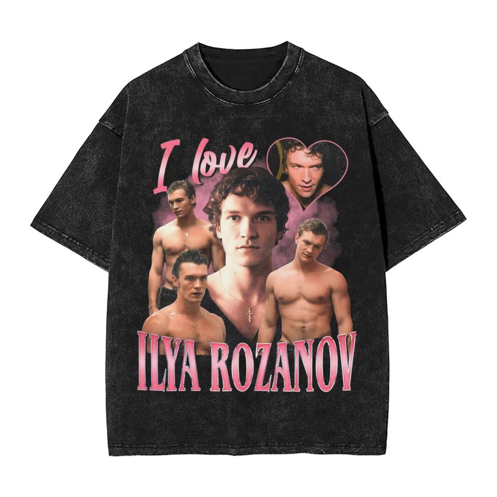 Ilya Rozanov Heated Rivalry Washed T Shirt Streetwear Printed TShirts Connor Storrie Tee Shirt for Men Women Cotton Summer M
Ilya Rozanov Heated Rivalry Washed T Shirt Streetwear Printed TShirts Connor Storrie Tee Shirt for Men Women Cotton Summer M