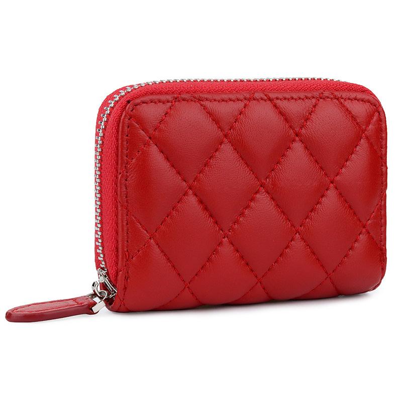 Japanese-style card bag, sheepskin rhombus 2025 new women s zipper organ, ID card cover, portable Japanese leather change bag
Japanese-style card bag, sheepskin rhombus 2025 new women s zipper organ, ID card cover, portable Japanese leather change bag