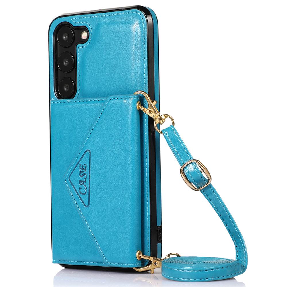 For Samsung Galaxy A56 5G Cell Phone Case Triangle Lid Card Bag Leather + TPU Cover with Long Strap C
For Samsung Galaxy A56 5G Cell Phone Case Triangle Lid Card Bag Leather + TPU Cover with Long Strap C