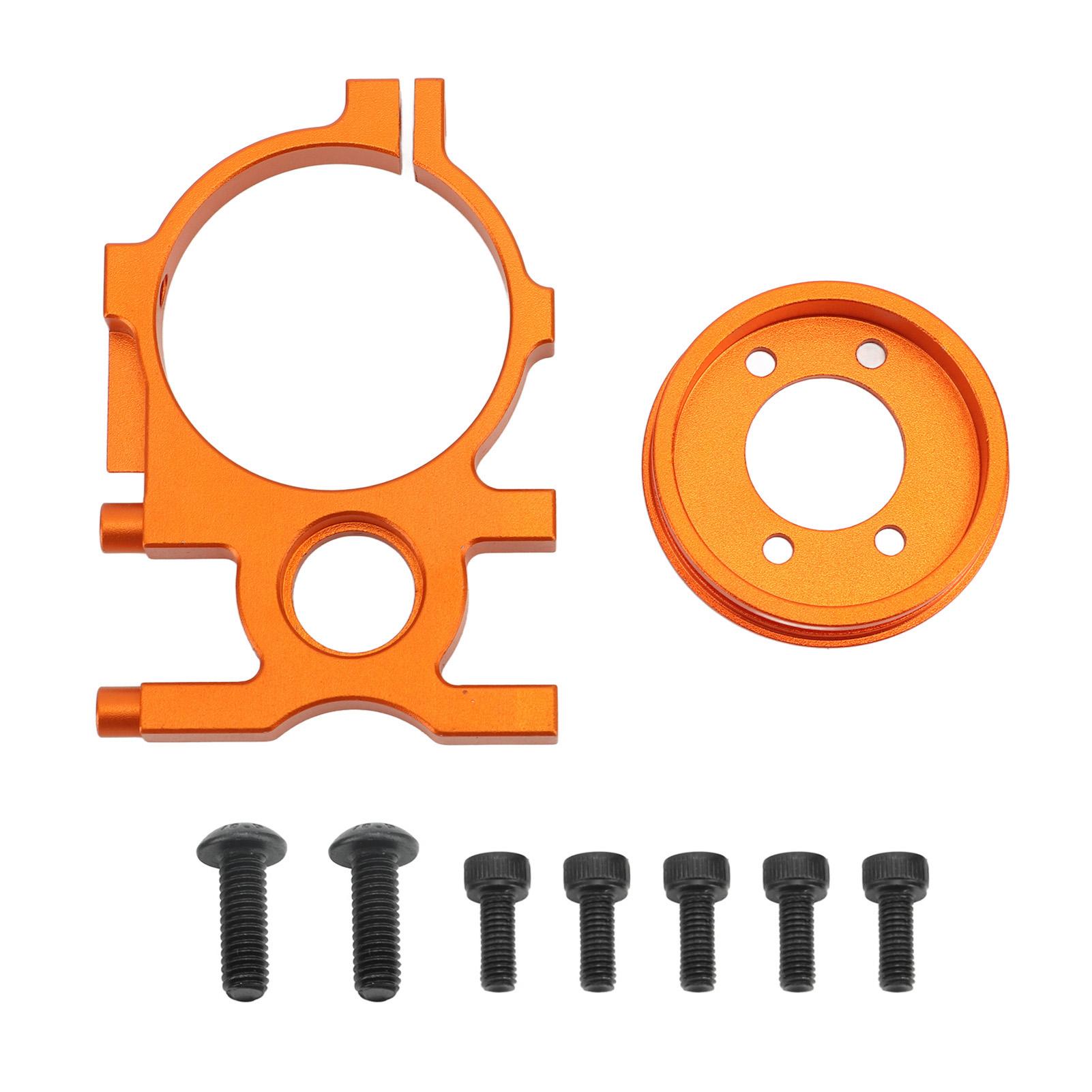 RC Motor Mount with Screws Aluminum Alloy Motor Holder for ZD Racing 18 RC Car Orange Color
RC Motor Mount with Screws Aluminum Alloy Motor Holder for ZD Racing 18 RC Car Orange Color