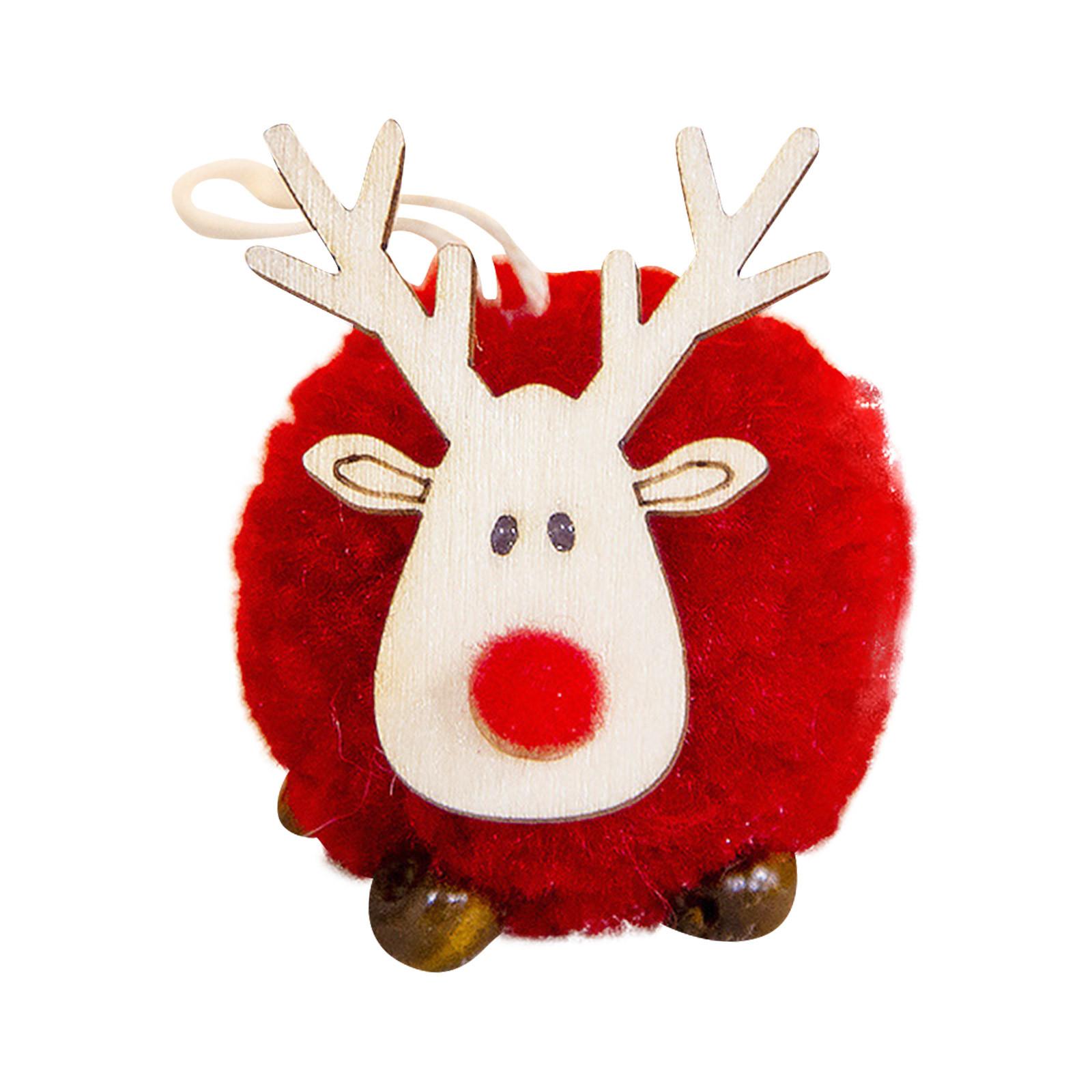 Рождественская елка Декоративные подвесные украшения Овцы Плюшевые декоративные подвески Рождественский орнамент One Size красный
Рождественская елка Декоративные подвесные украшения Овцы Плюшевые декоративные подвески Рождественский орнамент One Size красный