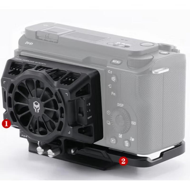 Tilta Camera Cage with Portable Cooling for Sony ZV-E1
Tilta Camera Cage with Portable Cooling for Sony ZV-E1