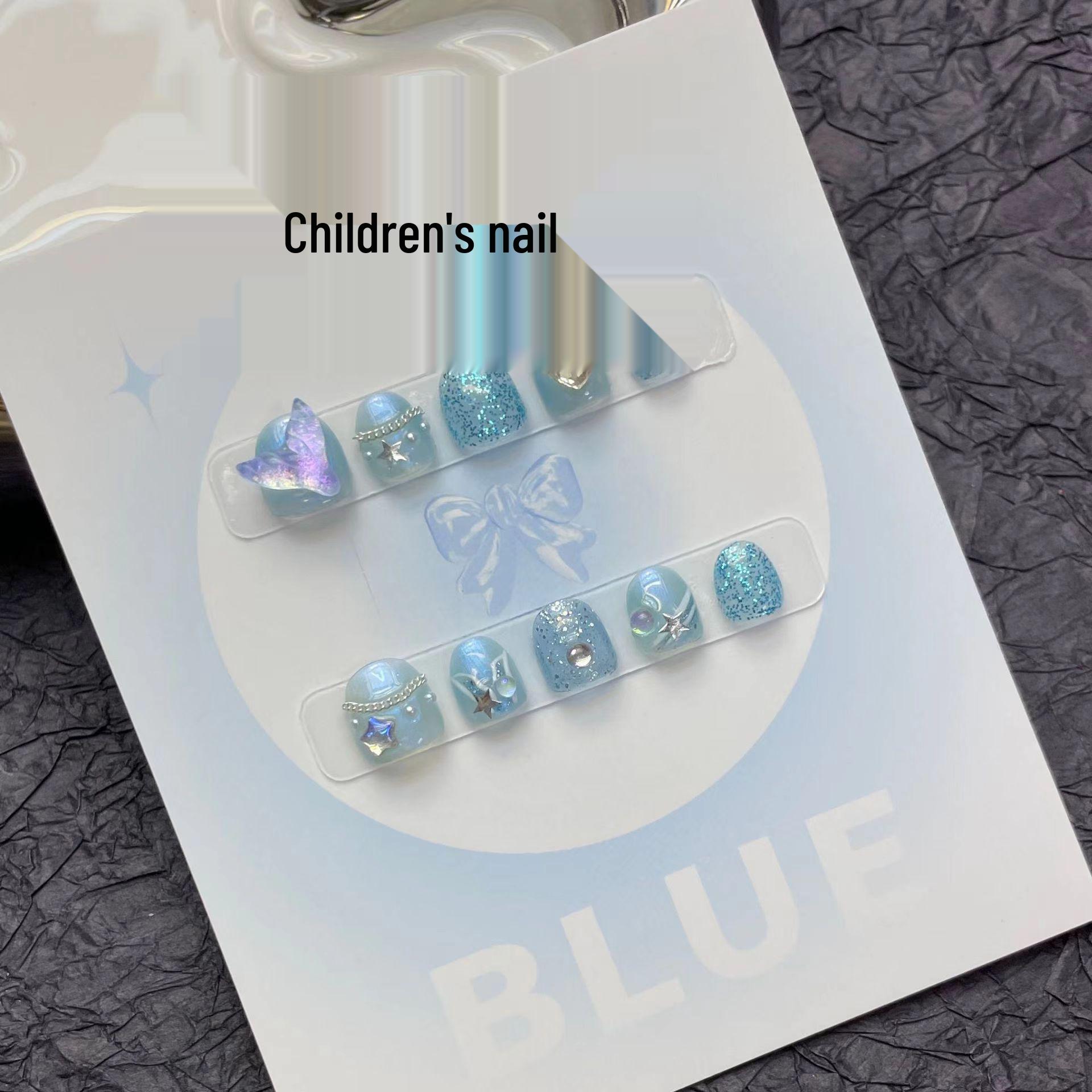 Original Kids Wearable Mermaid Princess Starfish Nail Stickers - Cute, Non-Damaging, Sequined Manicure Medium M
Original Kids Wearable Mermaid Princess Starfish Nail Stickers - Cute, Non-Damaging, Sequined Manicure Medium M