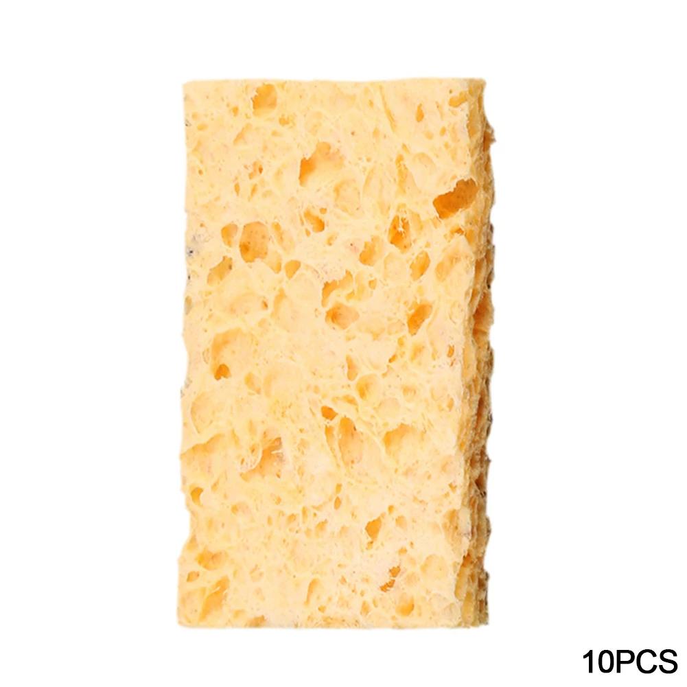 10Pcs Cleaning Sponge Cleaner Yellow High Temperature Enduring Cleaner Sponge For Electric Welding Soldering Iron Tip
10Pcs Cleaning Sponge Cleaner Yellow High Temperature Enduring Cleaner Sponge For Electric Welding Soldering Iron Tip