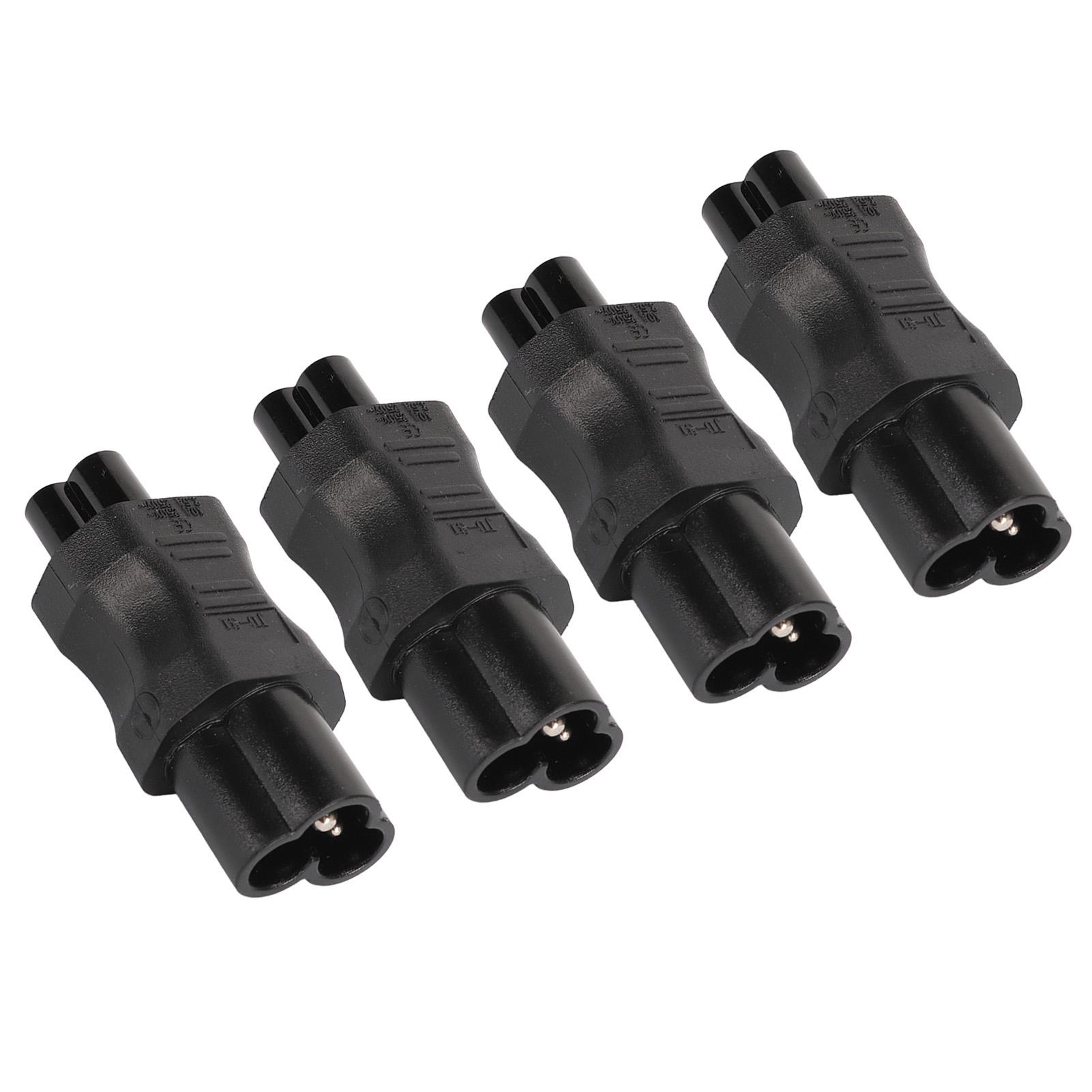 4Pcs IEC320 C6 to IEC320 C5 Power Adapter IEC320 C6 to C5 Power Cord Adapter Connector Converter for Laptop
4Pcs IEC320 C6 to IEC320 C5 Power Adapter IEC320 C6 to C5 Power Cord Adapter Connector Converter for Laptop